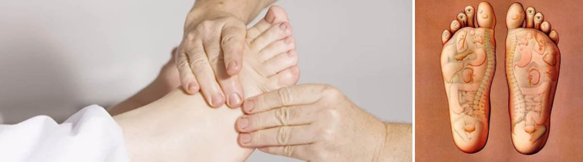 Fußreflexzonen-Massage